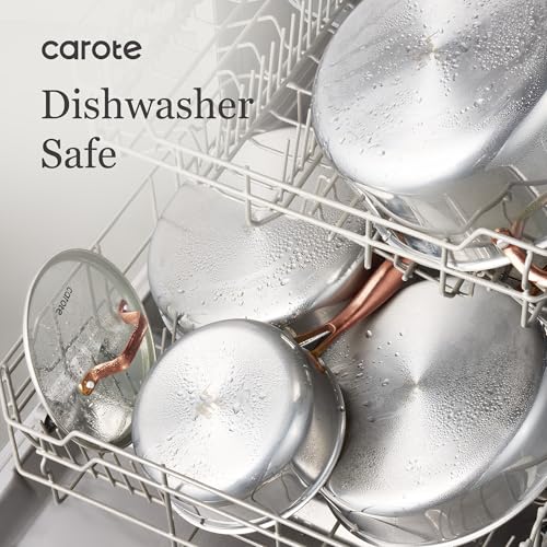 21pcs Tri Ply Stainless Steel Cookware Set