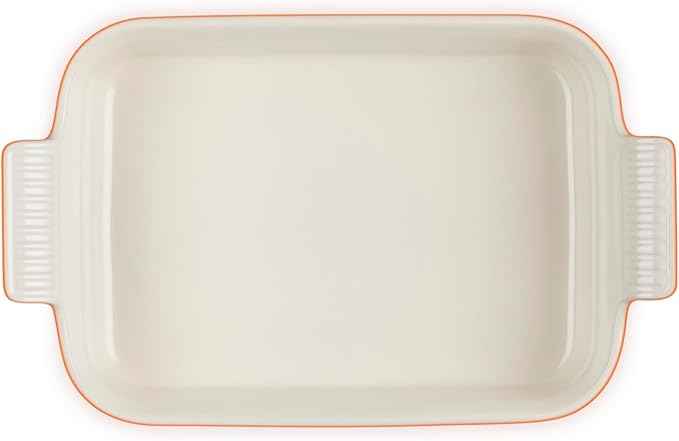 Le Creuset Stoneware Heritage Rectangular Dish, 2.5 qt. (10.5" x 7"), Cerise