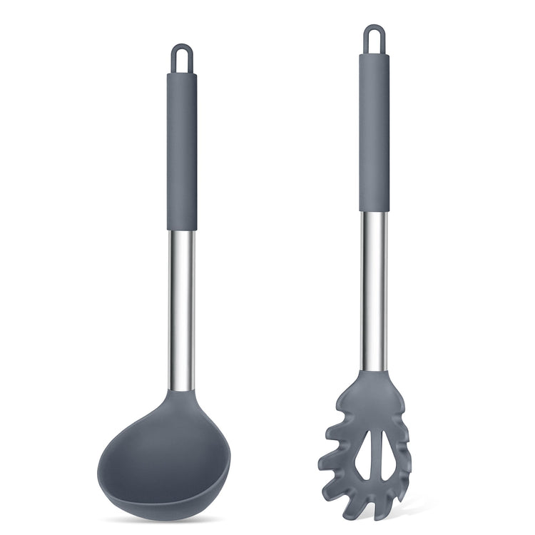 Silicone Pasta Fork and Ladle (2 Count)