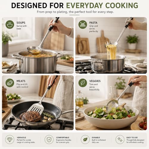Stainless Steel Kitchen Utensil Set (Cooking Utensil Set(11 Piece))