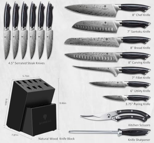 16 Pieces Knife Set