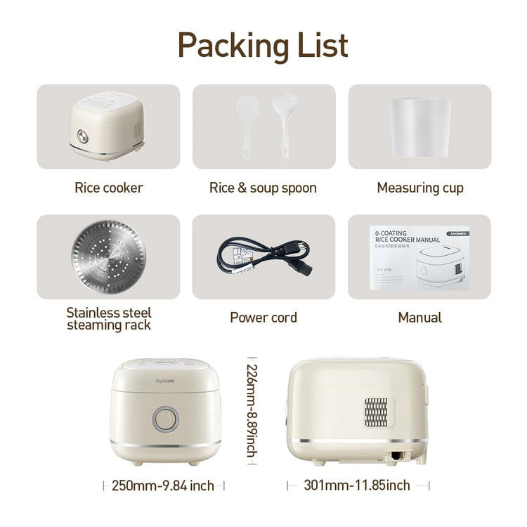 Stainless Steel Rice Cooker (6 Count)