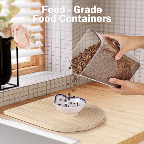 Pop Airtight Food Storage Container with Lid (gray, 4.2Qt)