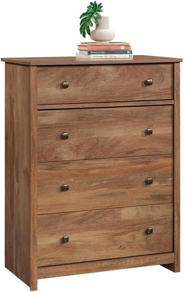 Sauder River Ranch 4-Drawer Chest, Sindoori Mango Finish