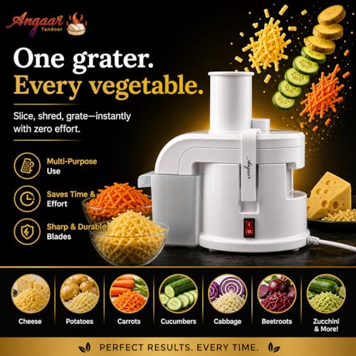 Electric Potato Grater 1000W Heavy Duty Motor