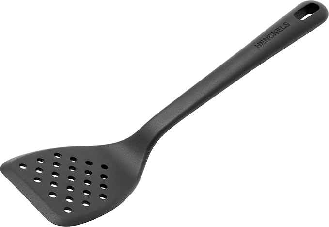 HENCKELS Paradigm 5-pc Cookware Set, Nonstick Frying Pan and Silicone Utensil Set, 3-Ply Stainless Steel Skillets for Induction Cooktop, Gas & Electric Stovetops – Dishwasher Safe & Oven Safe