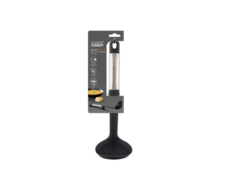 Elevate Silicone Ladle with Integrated Tool Rest (Ladle)