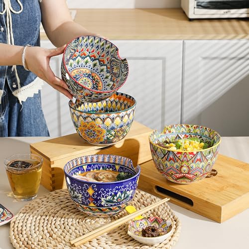 Ceramic Ramen Bowl Set
