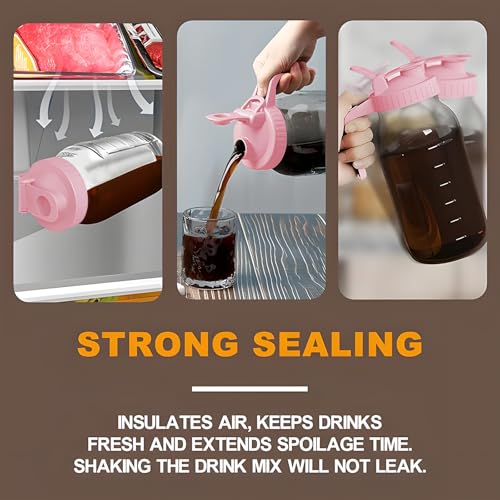 Cold Brew Coffee Maker (32 Ounces / Pink)