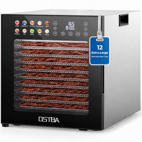 Food Dehydrator with 12 Trays (12 Count)