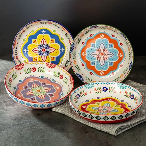 Marrakesh 36 OZ Shallow Dinner Bowls (Marrakesh)