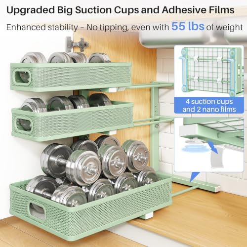 Under Sink Organizer (1-Pack / Green)