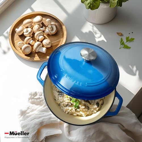 4.5 QT Enameled Cast Iron Dutch Oven