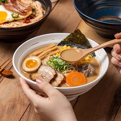 Ramen Bowl Set (White - Set of 4)