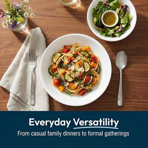 Vitrelle 6 Piece Bowl Set Triple Layer Glass and Chip Resistant (6PC 20oz Bowls)