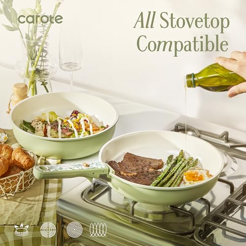 25pcs Ceramic Cookware Sets