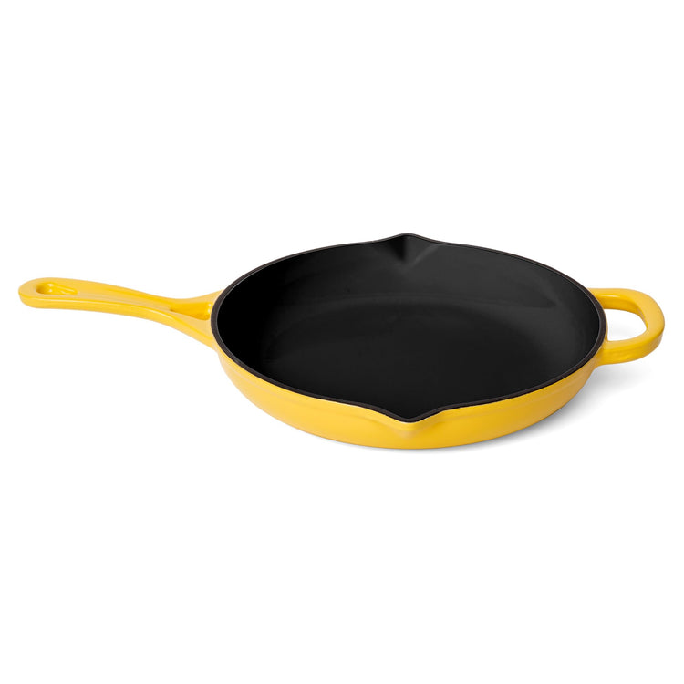 Enameled Cast Iron Skillet
