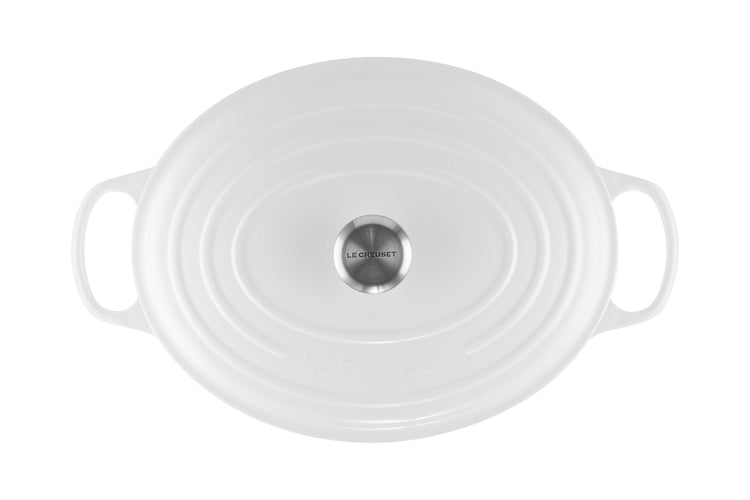 Enameled Cast Iron Oval Dutch Oven