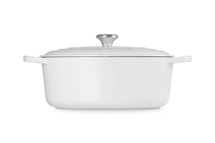 Enameled Cast Iron Oval Dutch Oven