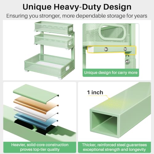 Under Sink Organizer (Green / 1 Pack)