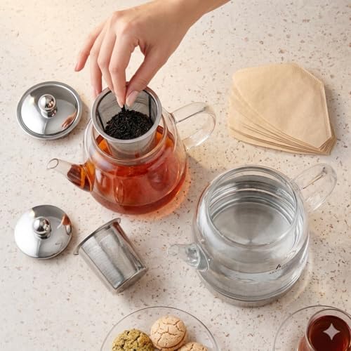 Borosilicate Glass Teapot Set