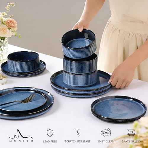 Stoneware Dinnerware Sets for 4 (12 Count)