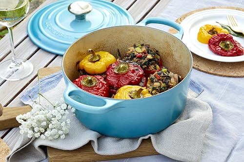 Enameled Cast Iron Round Dutch Oven