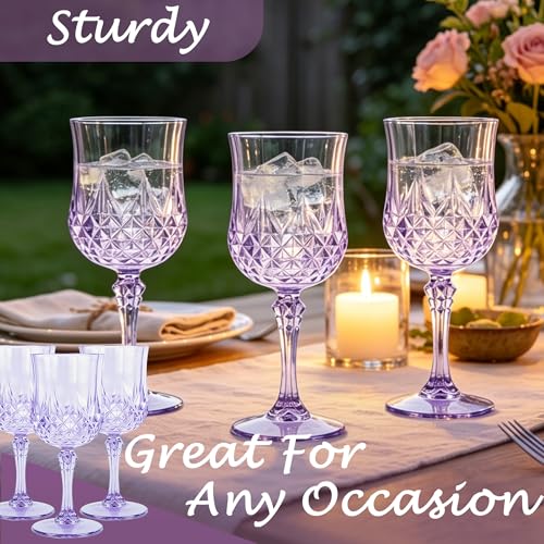 24Pack Plastic Wine Glasses (24 Count)