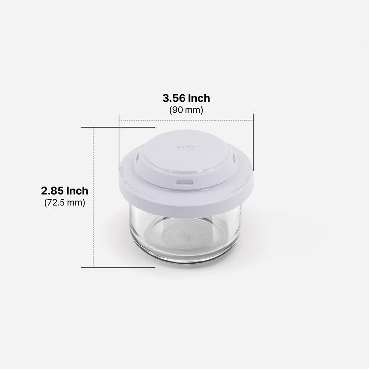 Glass Baby Food Storage Containers (3 Count)
