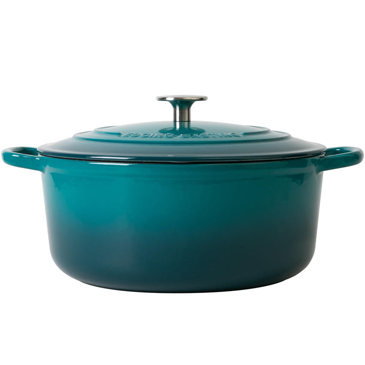Enameled Cast Iron Dutch Oven Pot with Lid for Bread Baking