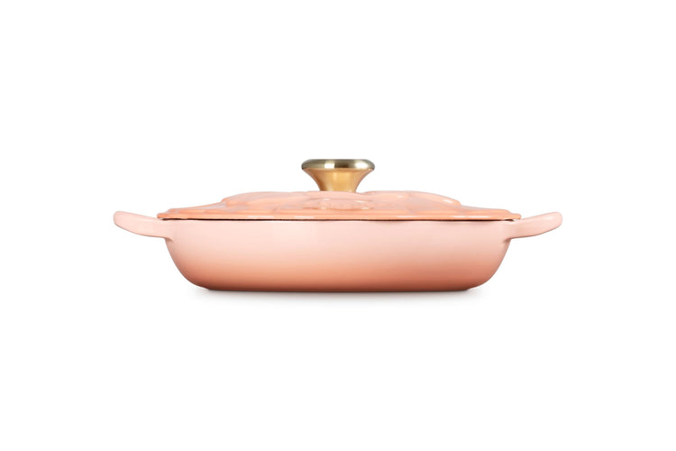 Enameled Cast Iron Petal Braiser