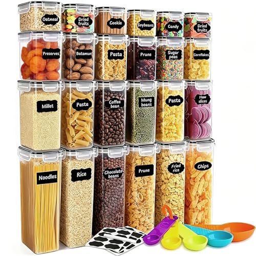 24pcs Airtight Containers (24 pcs(42L))