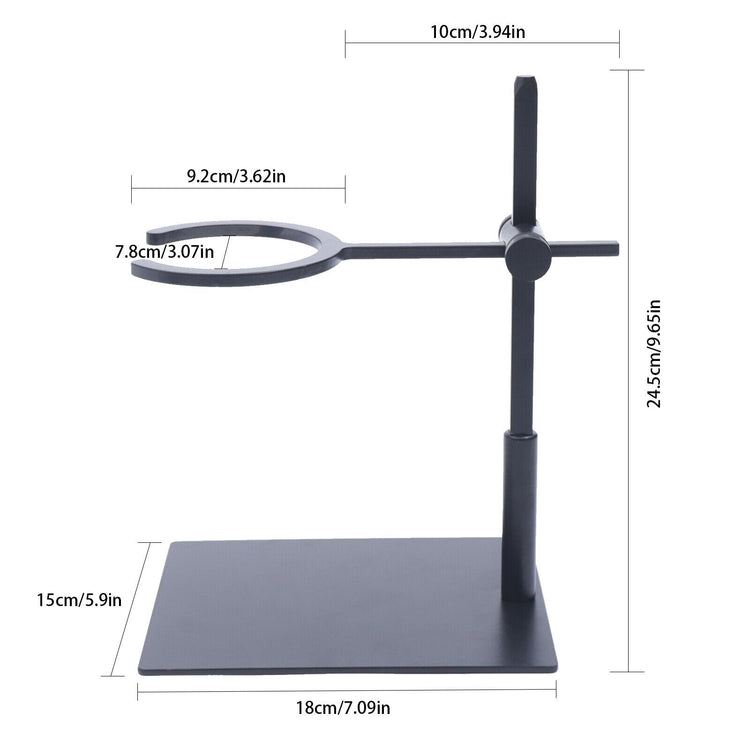 Coffee Dripper Holder Silicone Base Glass Funnel Stand Portable Coffee Dripper Rack Hight Adjustable for Home Kitchen