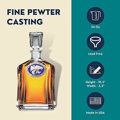 Kansas State University Capitol Decanter