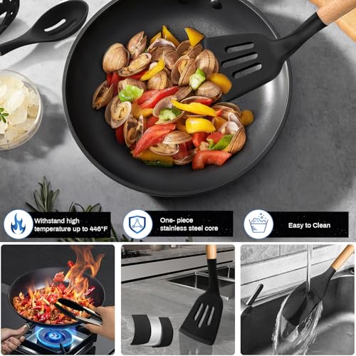 Kitchen Knife Set (Black)