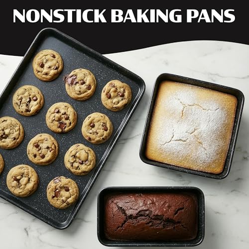 Ceraluxe 20Pc Pots and Pans Set Non Stick Ceramic Cookware Set (20 Count)