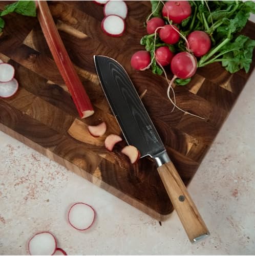 Magnetic Kitchen Knife Block Set (7 Count)