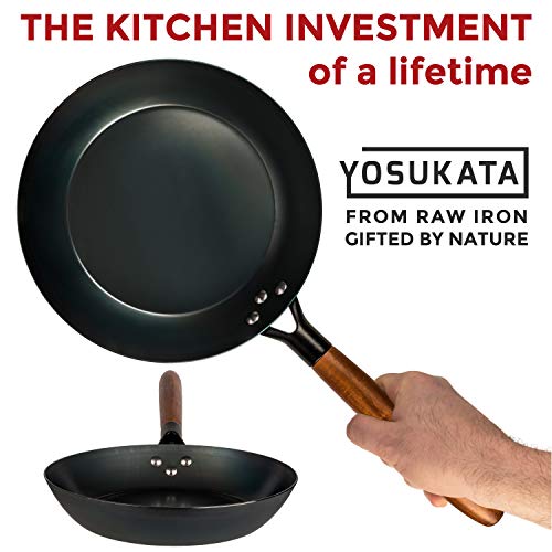 7.9" Pre Seasoned Carbon Steel Frying Pan (7.9 inches)