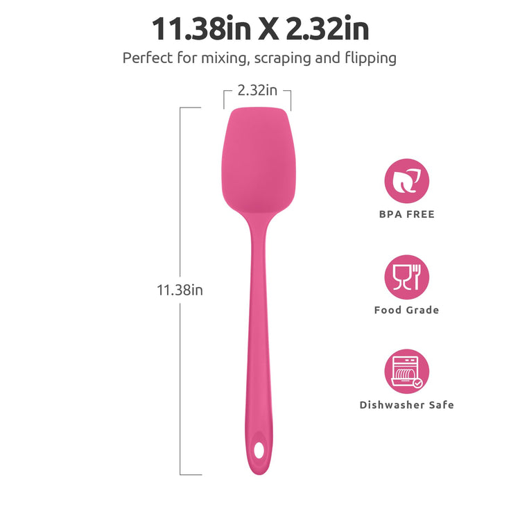 Heat Resistant Silicone Spoon Spatula