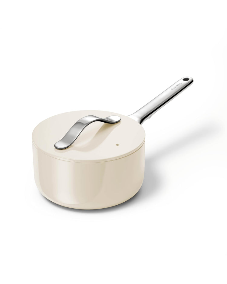 Non Stick 1.75 qt Ceramic Sauce Pan with Lid