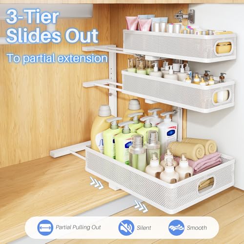 Under Sink Organizer (1-Pack / White)