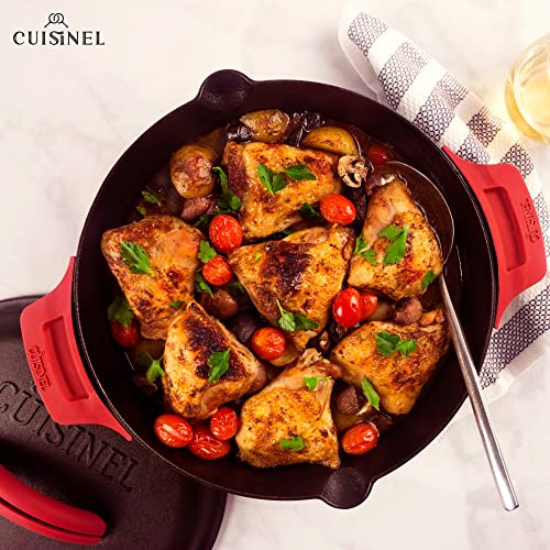 Cast Iron Skillet Set (Dual Handle Skillet / 10"+12")