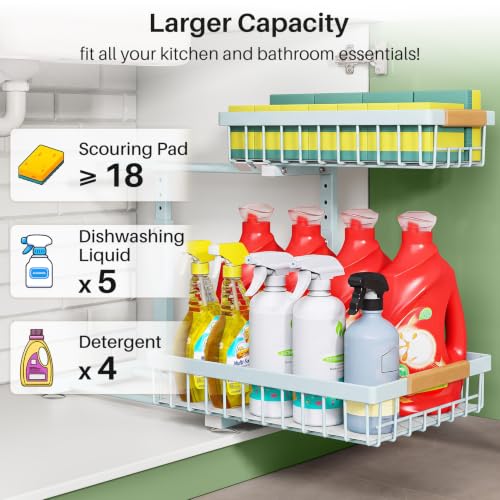 Under Sink Organizer (Blue / 1 Pack)