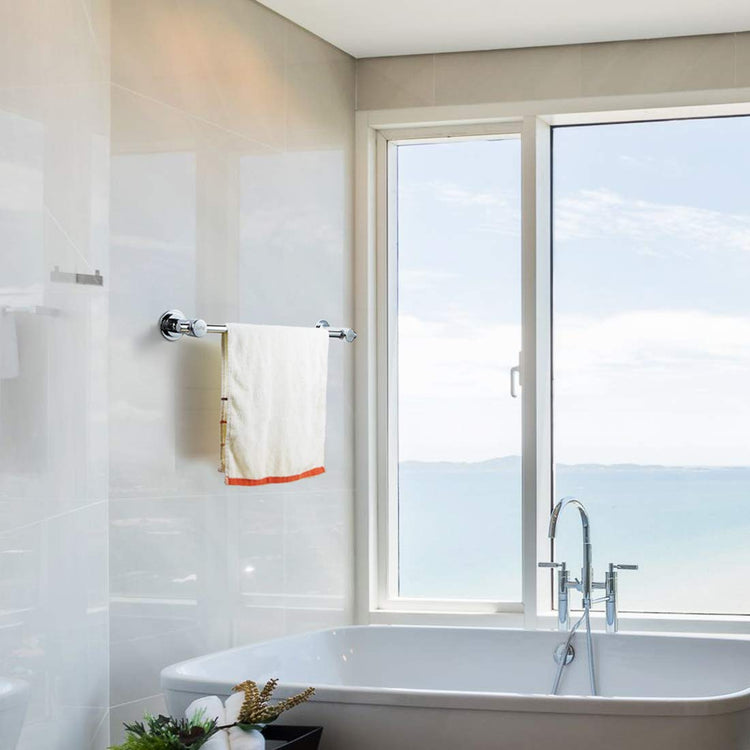 24 inch Suction Cup Towel Bar