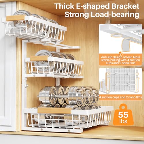 Under Sink Organizer (2-Pack / White)