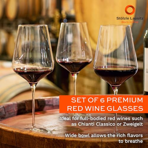 Red Wine Glasses Set of 6 (6 Count)