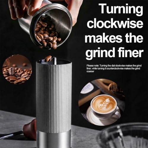 Manual Coffee Grinder (Style B-White)