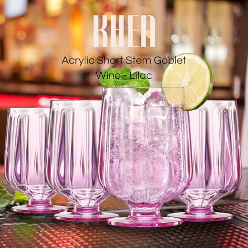 Unbreakable Premium Drinking Glasses Set of 4