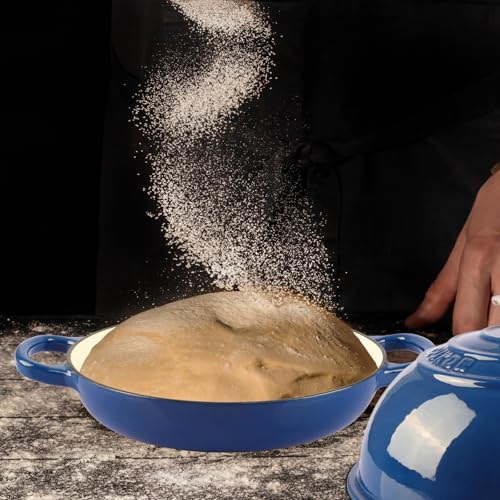CUKOR 7QT Dutch Oven Pot With Lid (6QT / Blue)