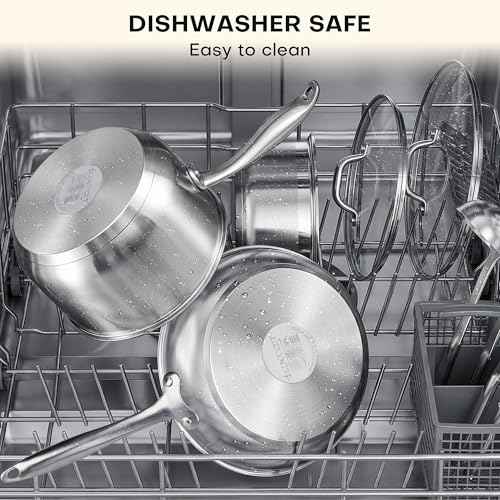 Stainless Steel Pots and Pans Set